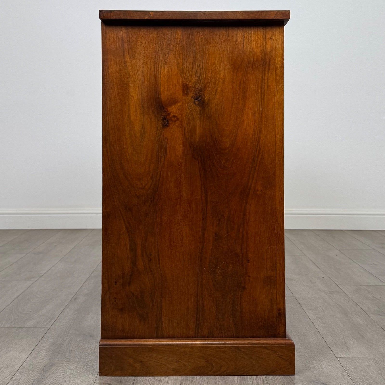 Antique 20th Century Edwardian Cupboard In Walnut ( Af 5903 ) photo vintage