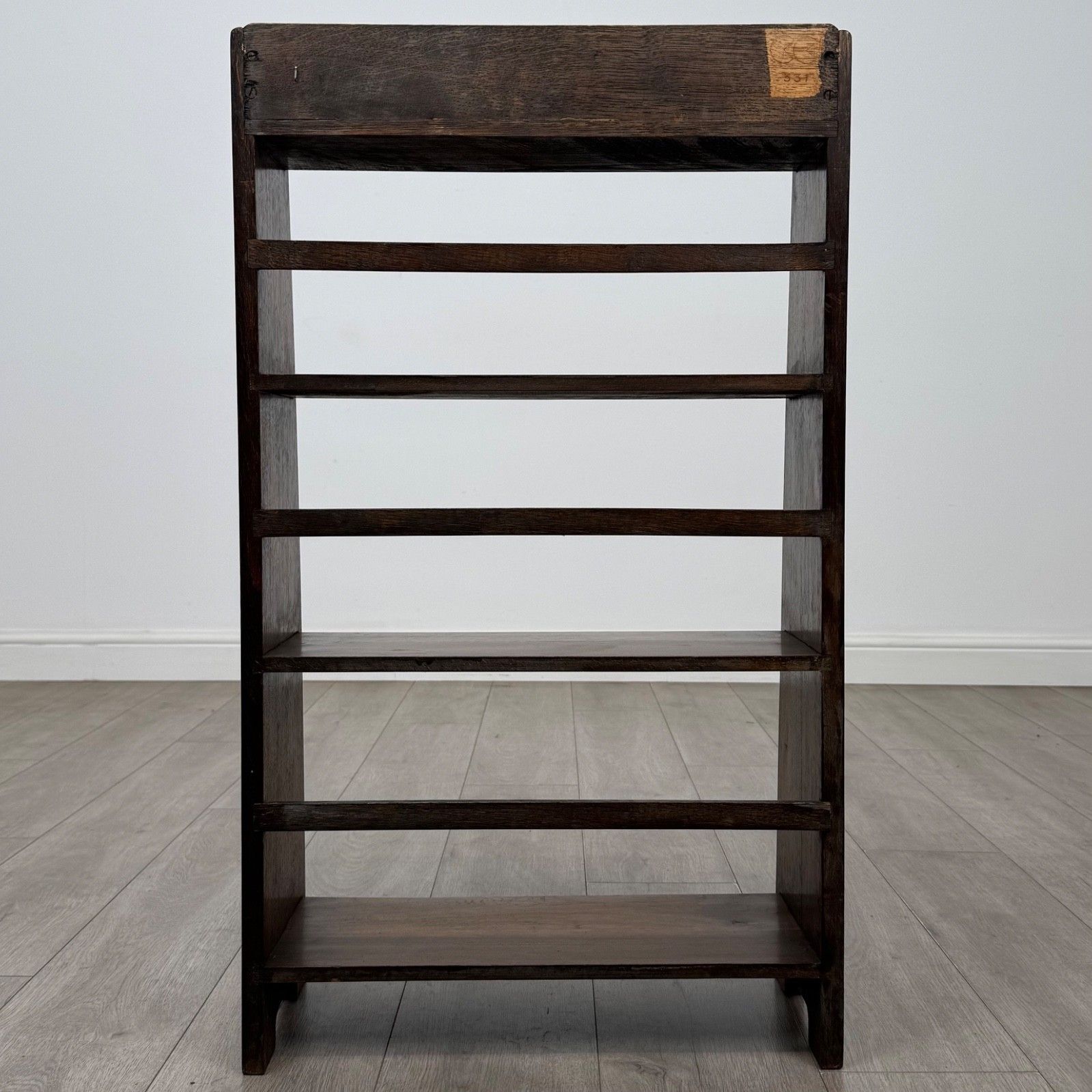 Antique 20th Century Good Quality Open Bookcase In Oak ( Af 5889 ) photo vinterior