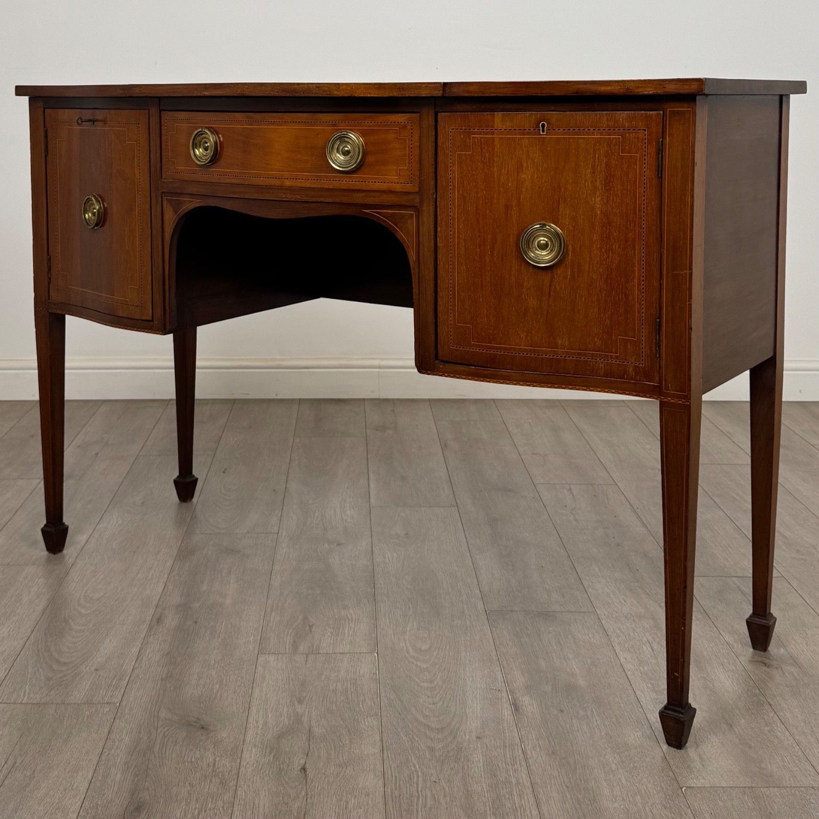 Antique 20th Century Edwardian Sideboard In Mahogany ( Af 5844 ) photo for sale