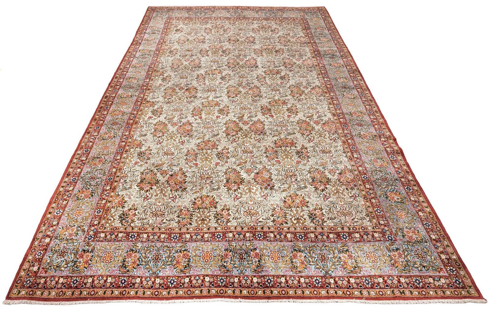 Vintage Qum Tapijt 3,86 m x 2,86 m photo furniture