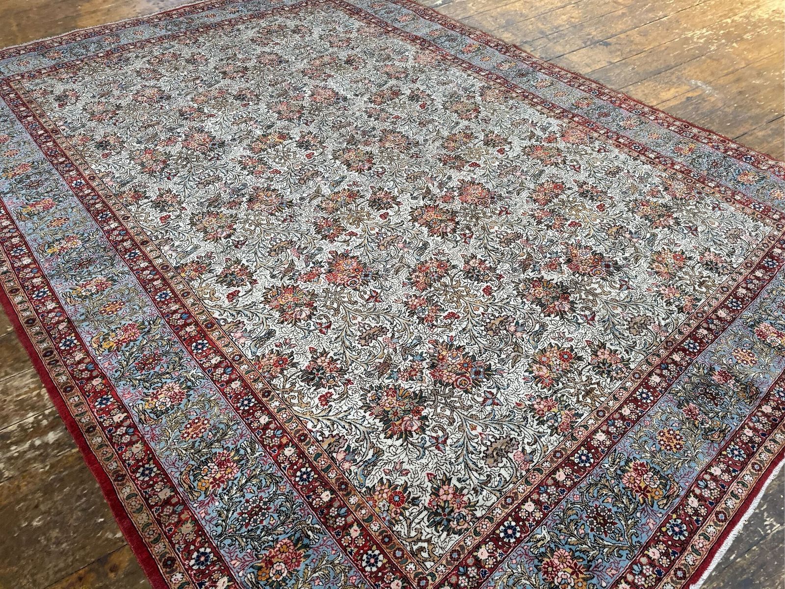 Vintage Qum Carpet 3.86m X 2.86m photo vinterior