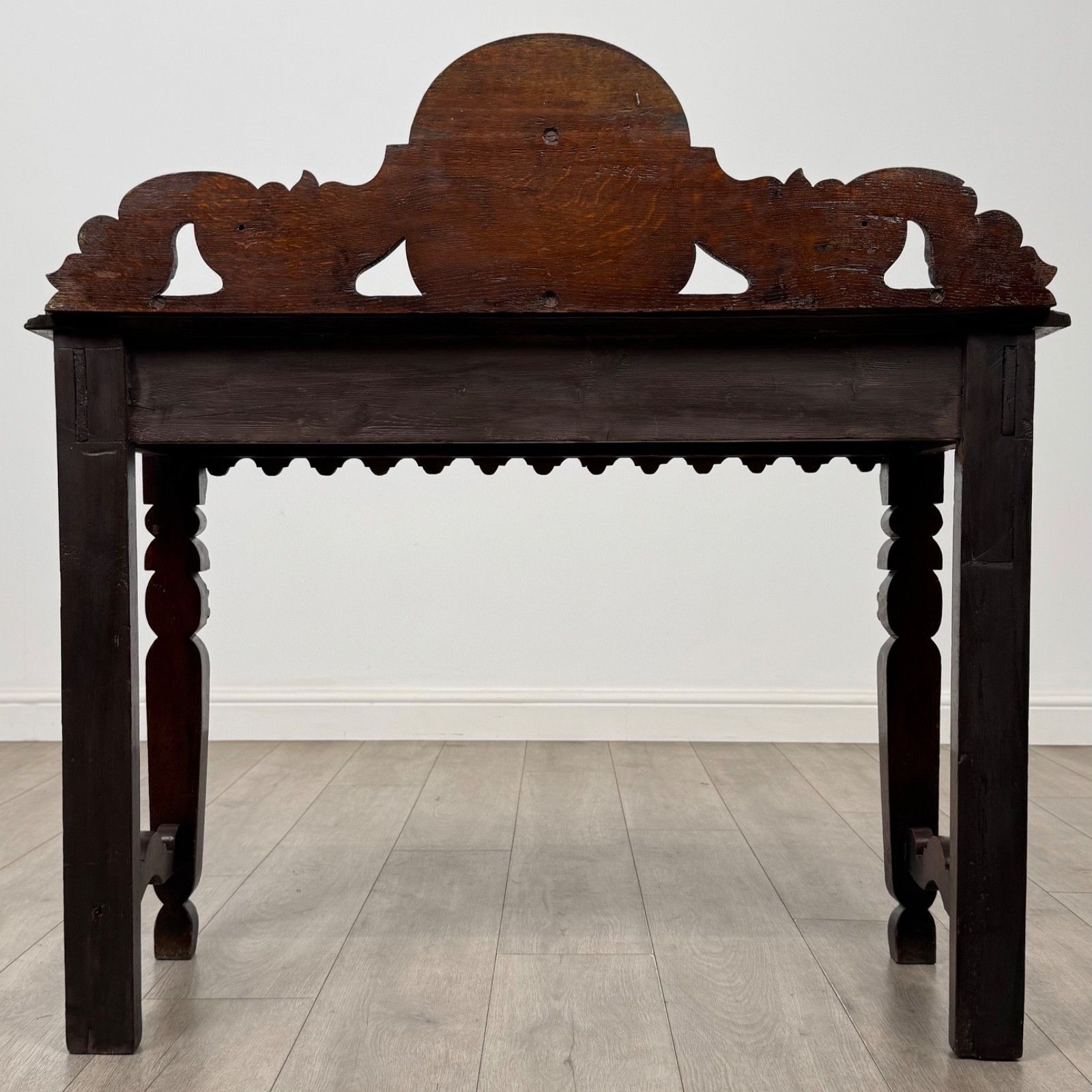 Antique 19th Century Carved Oak Victorian Side Table ( Af 5888 ) photo 585.0