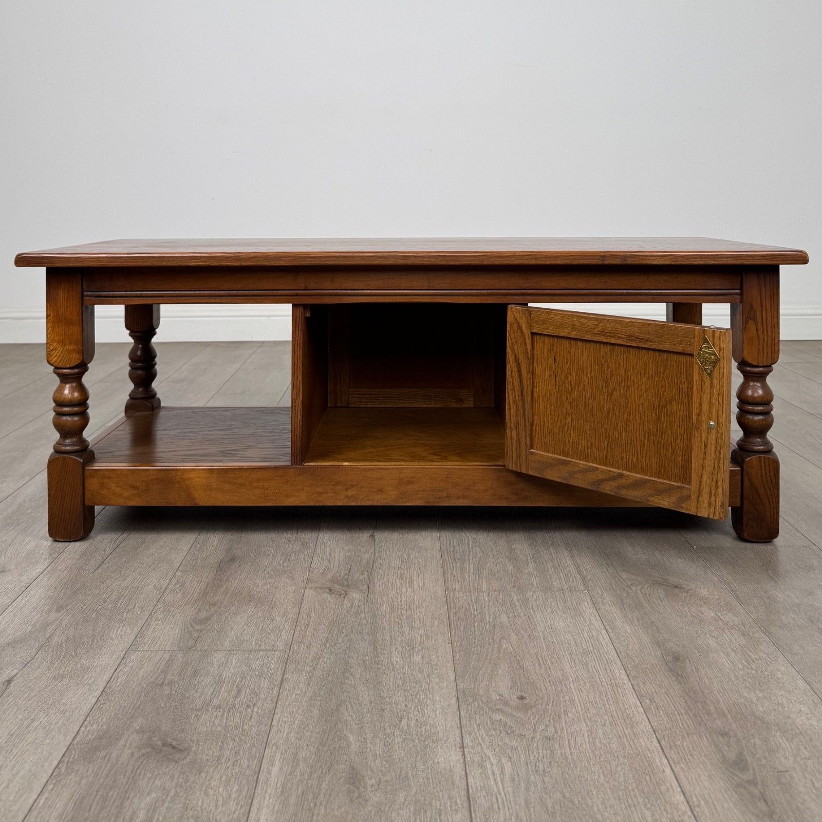 Antique 20th Century Carved Oak Coffee Table ( Af 5878 ) photo furniture
