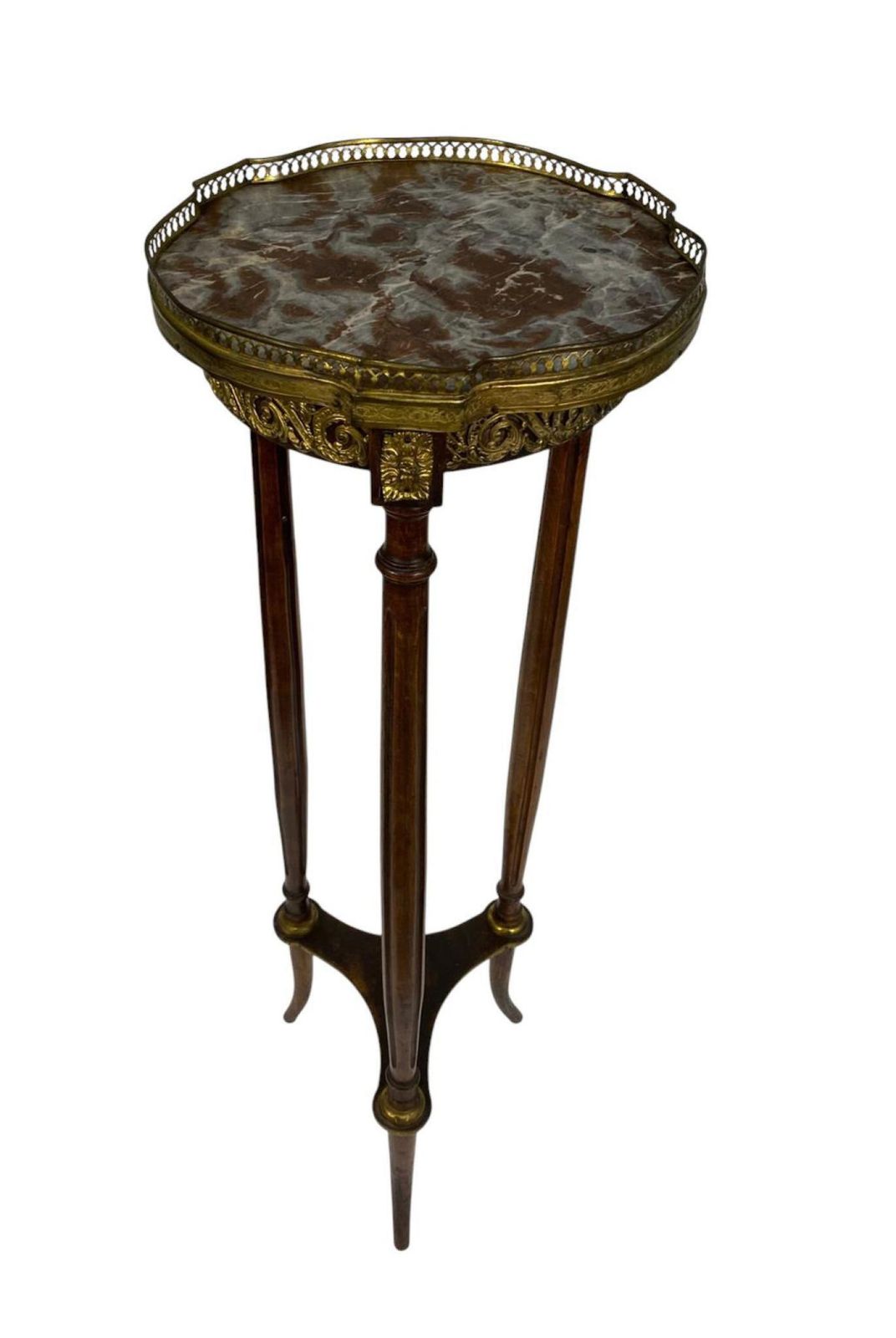 Louis XVI Pedestal Stand Table French Antiques 1880 photo furniture