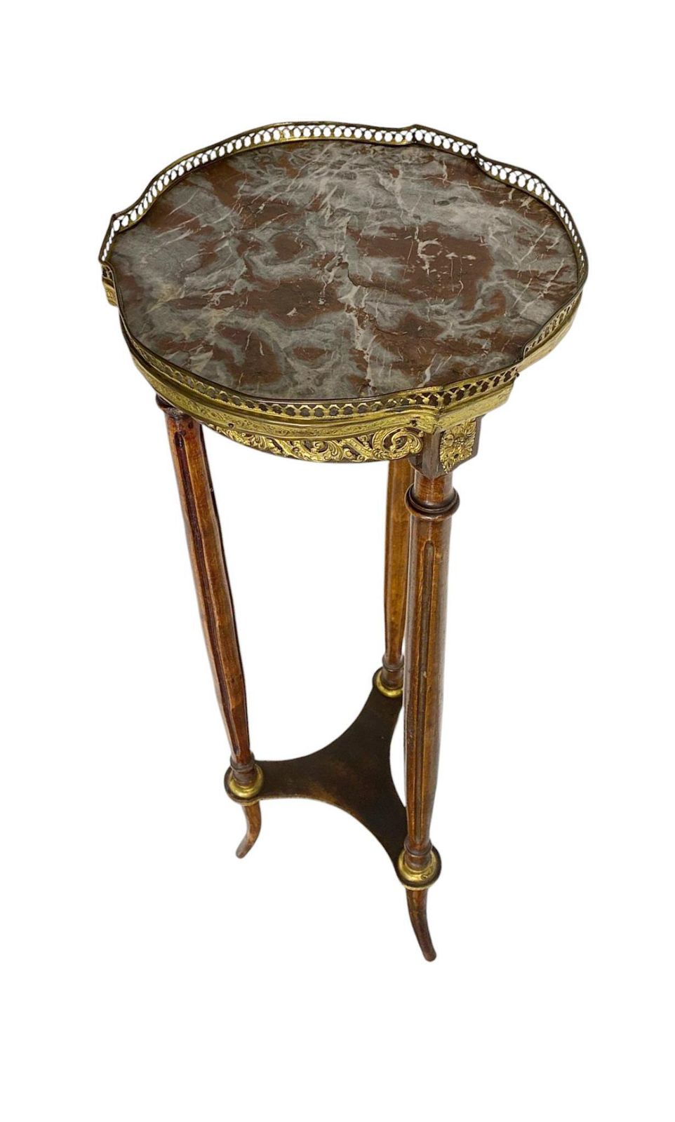 Louis XVI Pedestal Stand Table French Antiques 1880 photo Furniture