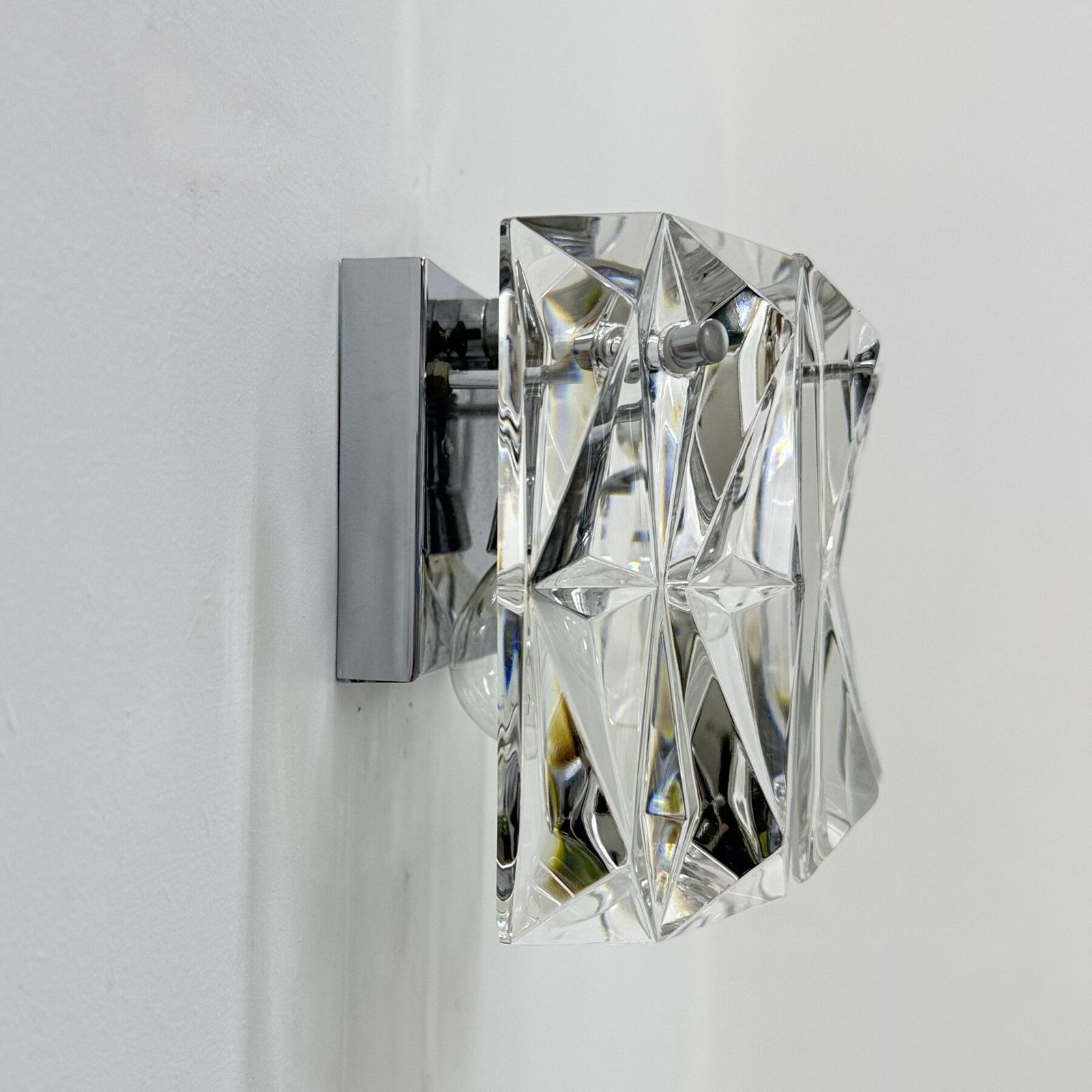 Crystal Sconce By Kinkeldey, Germany , 1970s photo Lighting