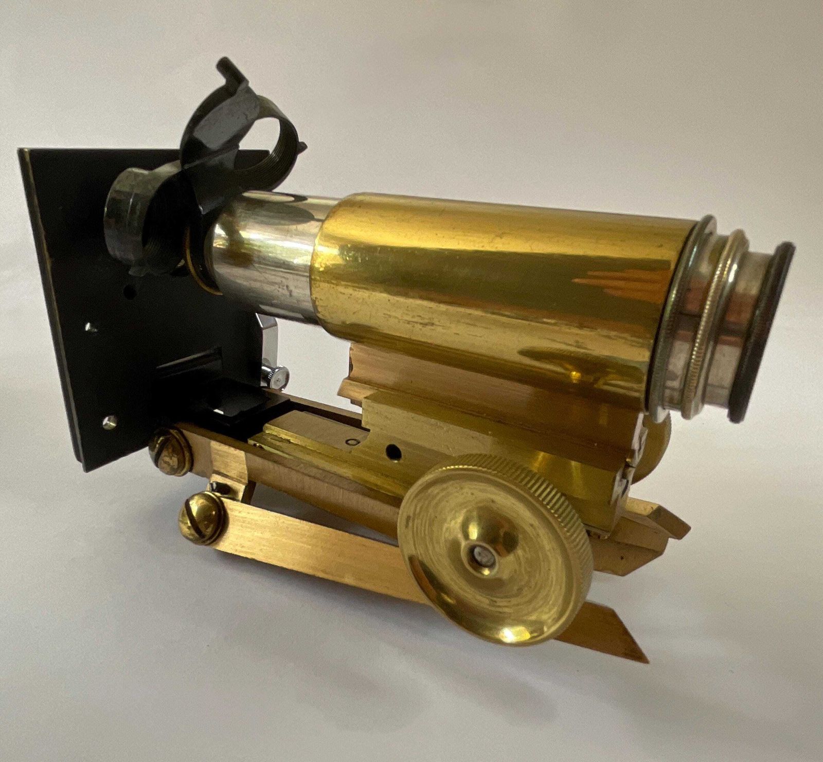 Antique J. Swift & Son London Brass Folding Travel Microscope C1880. photo buy