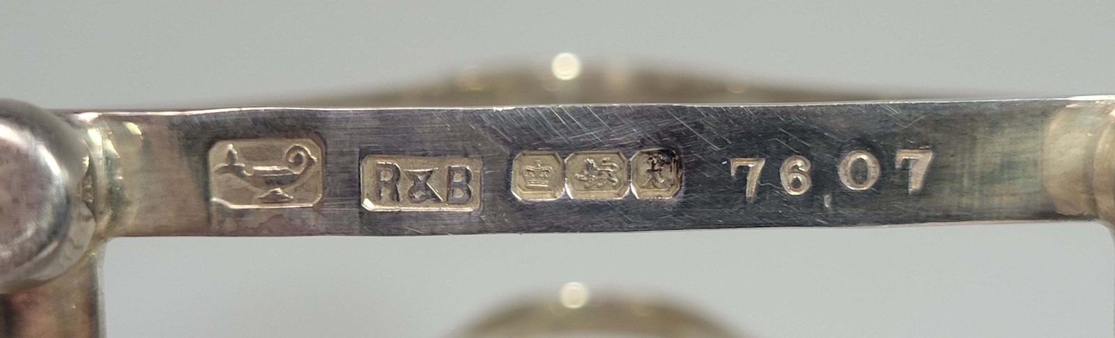 Sheffield Silver Toast Rack Hallmarked English Edwardian 1900 Tableware photo vintage