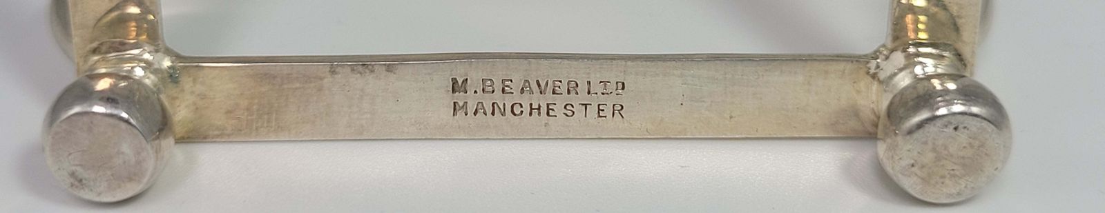 photo furniture Sheffield Silver Toast Rack Hallmarked English Edwardian 1900 Tableware