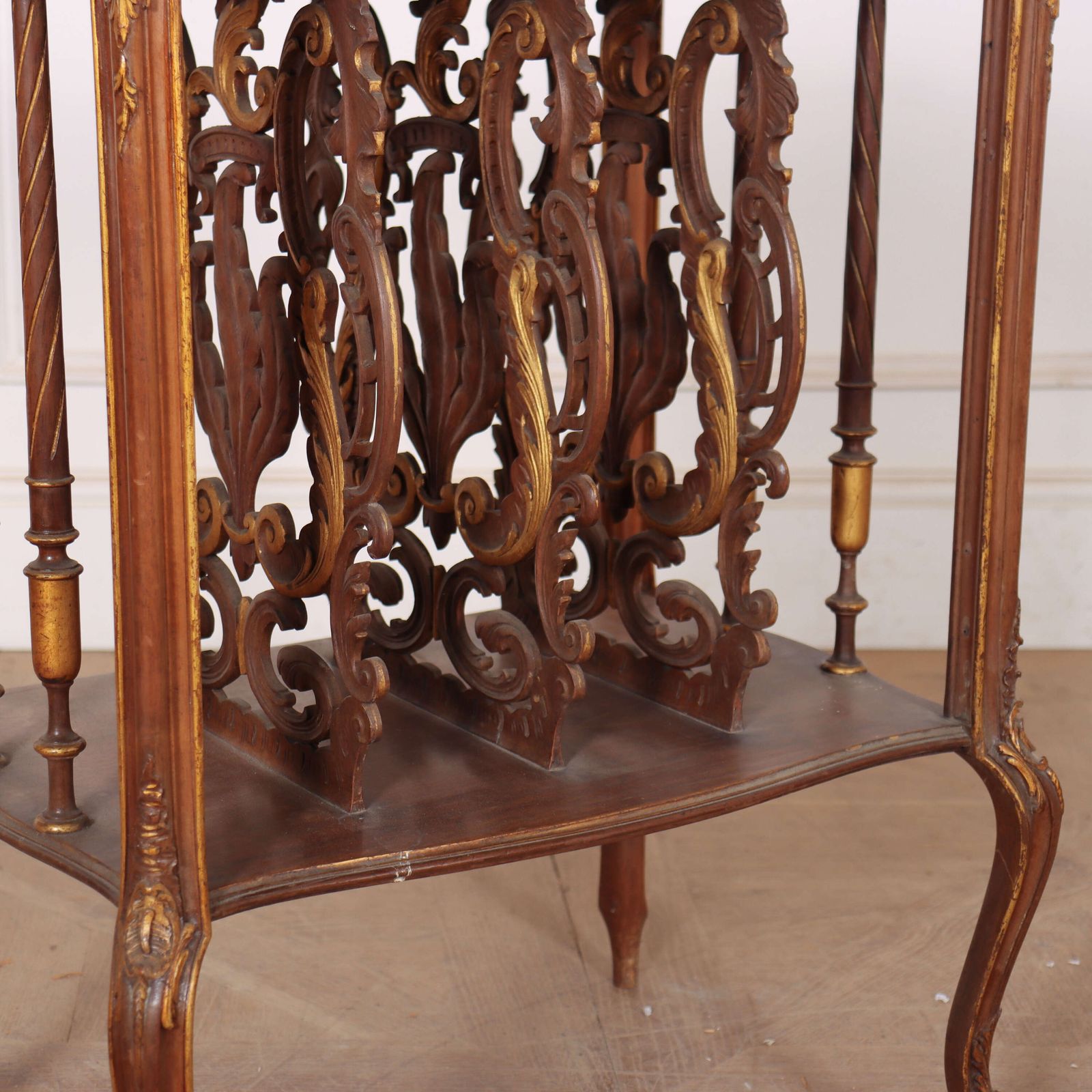 French Carved Stand, 1800s photo Home Decor