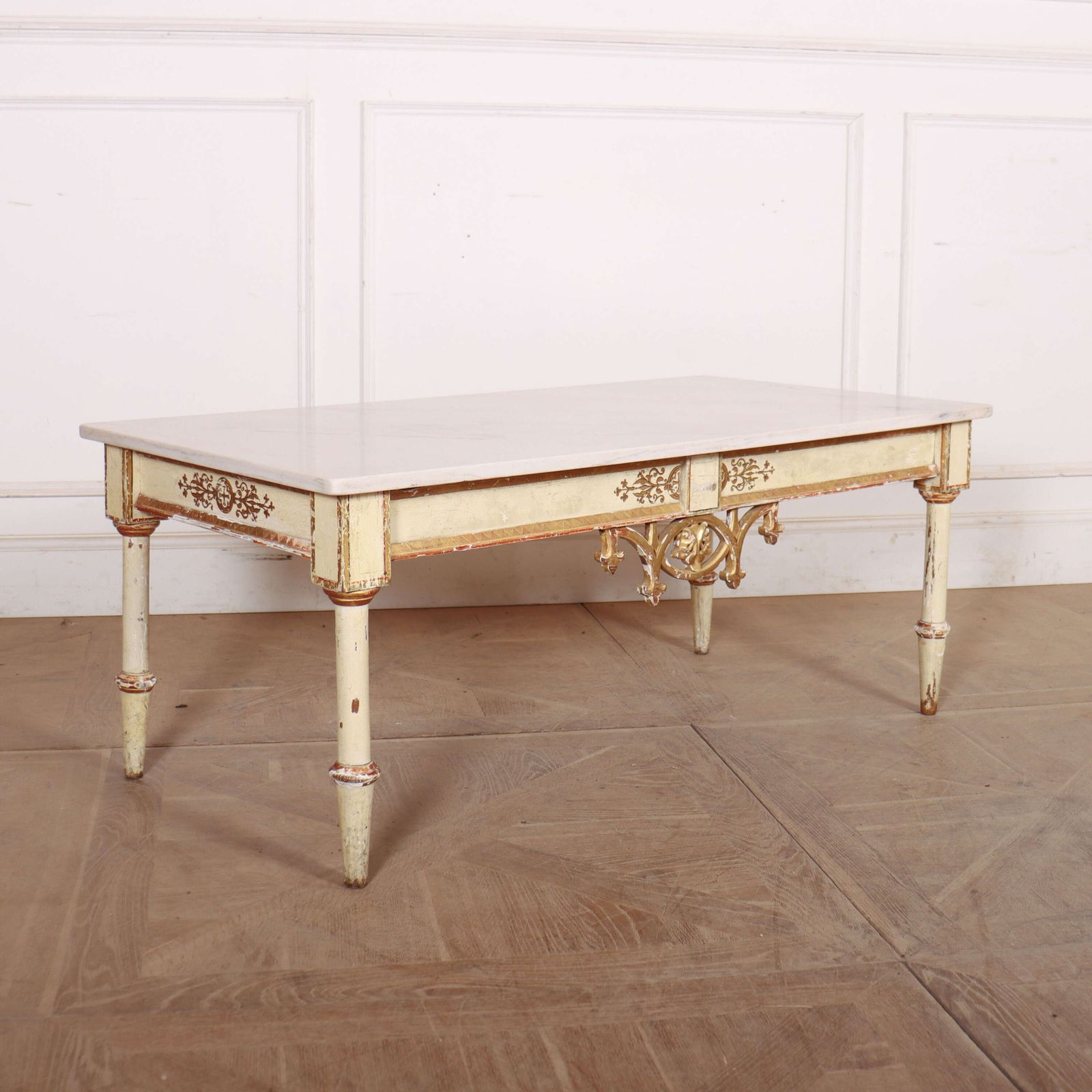 Italian Original Painted Coffee Table