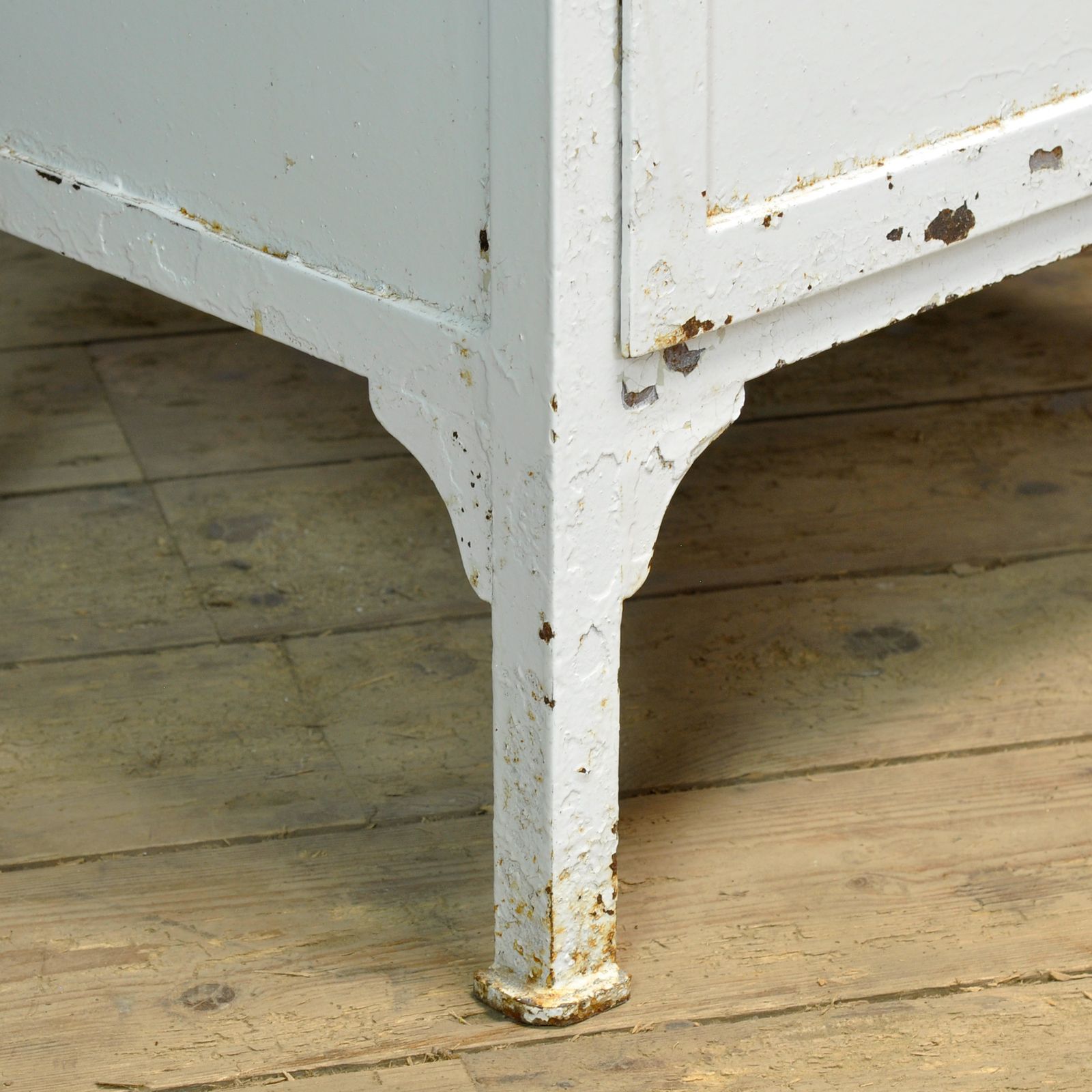 photo for sale Iron Medical Cabinet, 1930s, Industrial