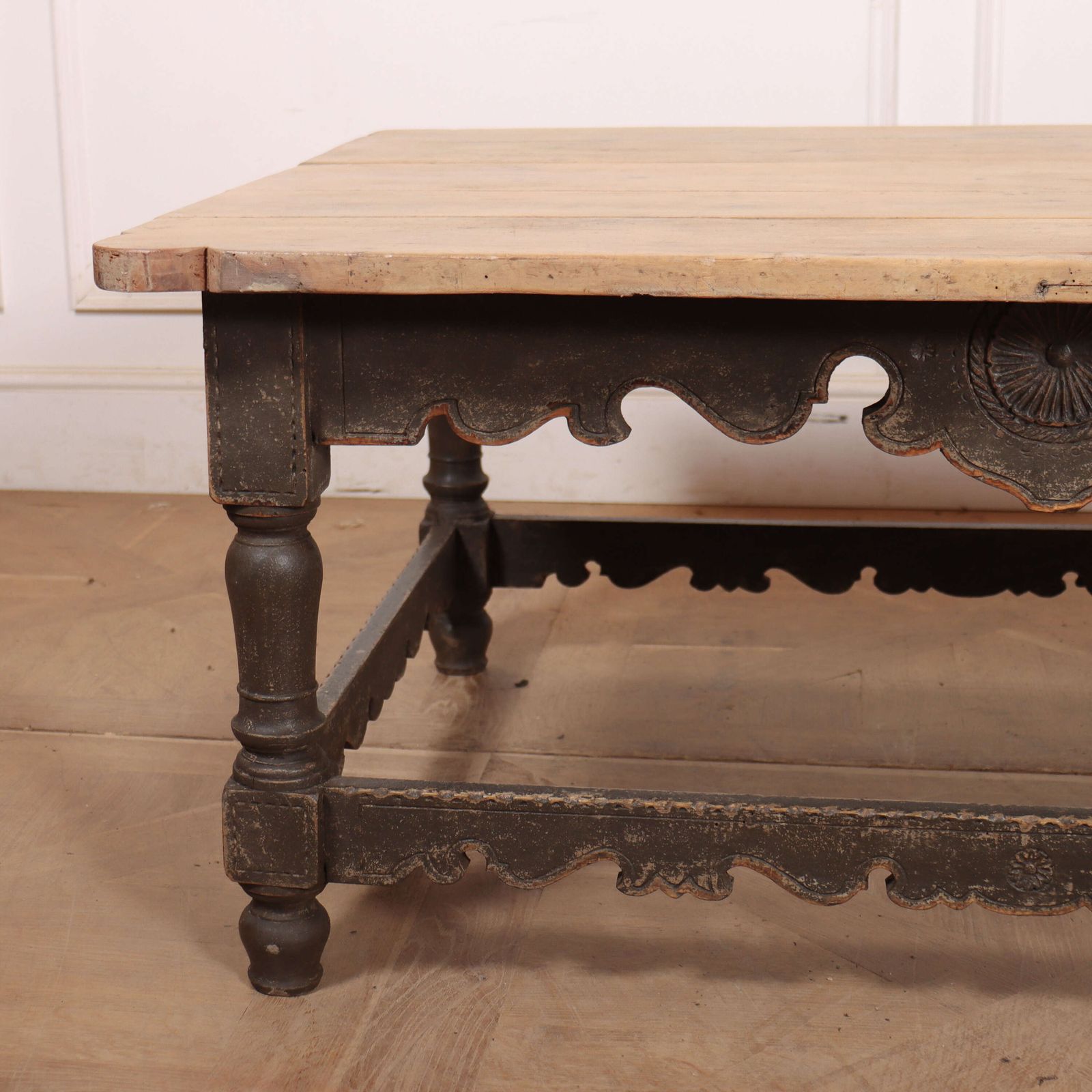 Danish Painted Coffee Table, 1800s photo furniture
