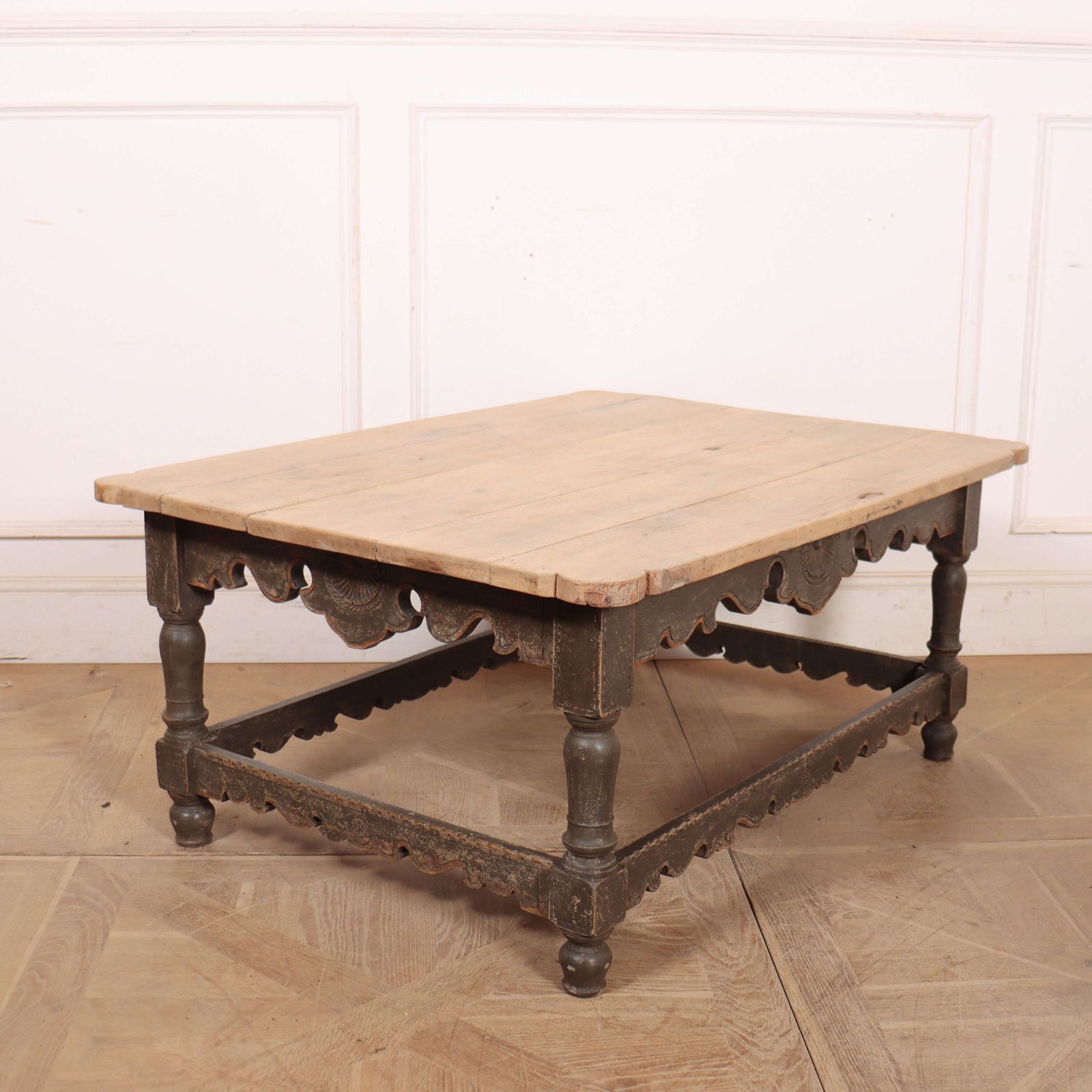 Danish Painted Coffee Table, 1800s photo 2100.0