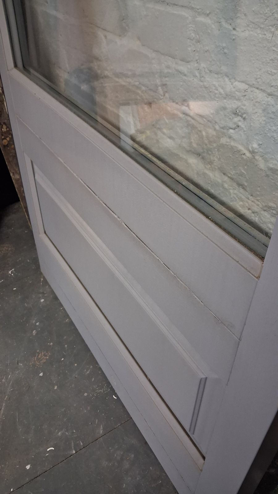 photo furniture External Glazed Solid Wood Door (Origionally Part Of A Bifolding Set)