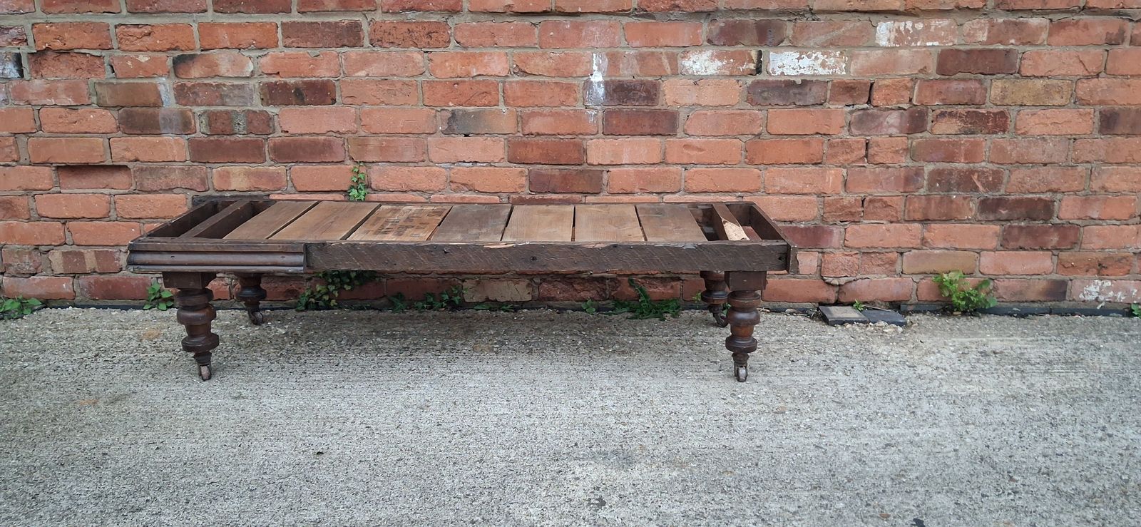 photo buy Antique Chaise Lounge Base Or Upcyle Coffee Table Project