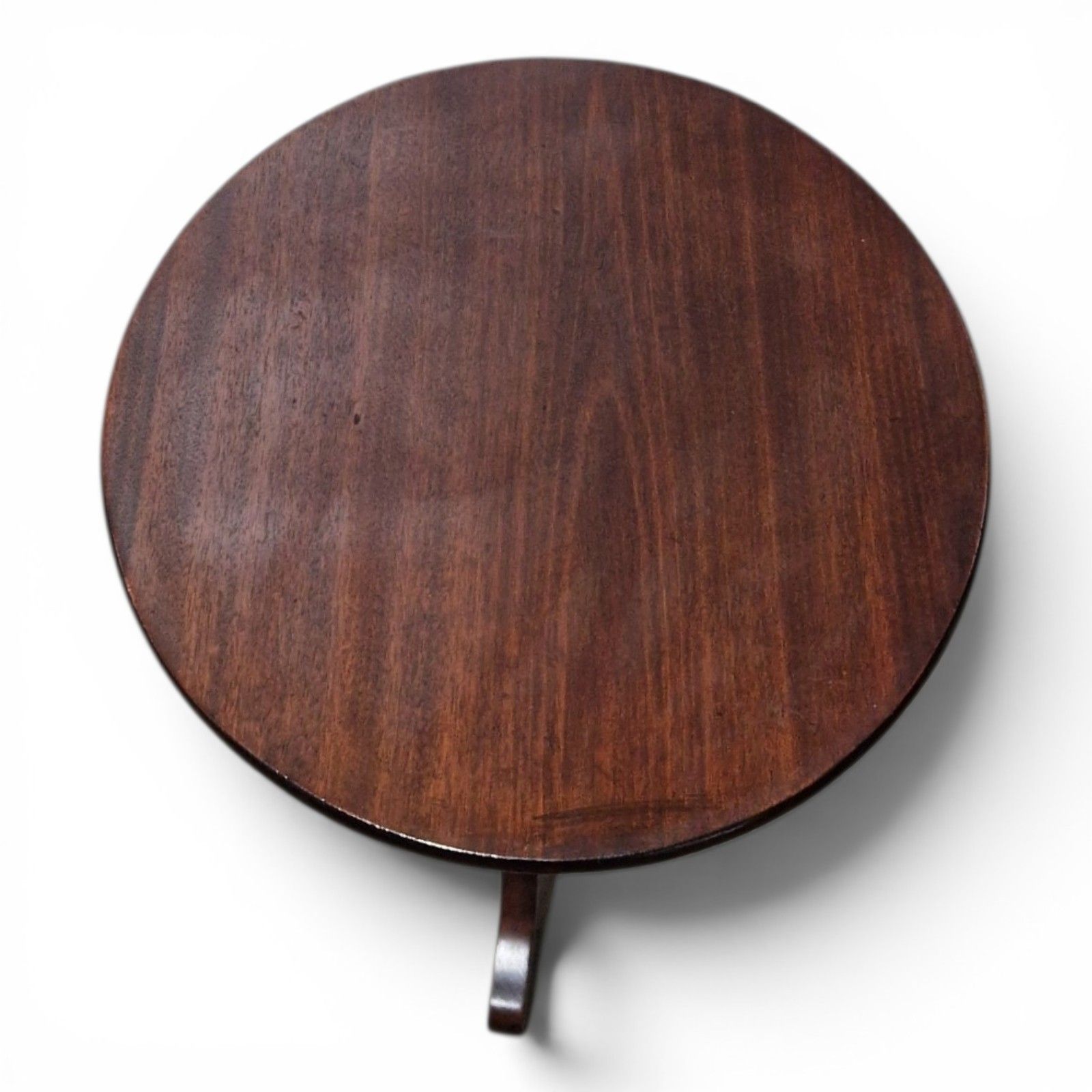 photo furniture Mahogany Wine Table Pedestal Side Table Victorian Style Solid Wood Occasional