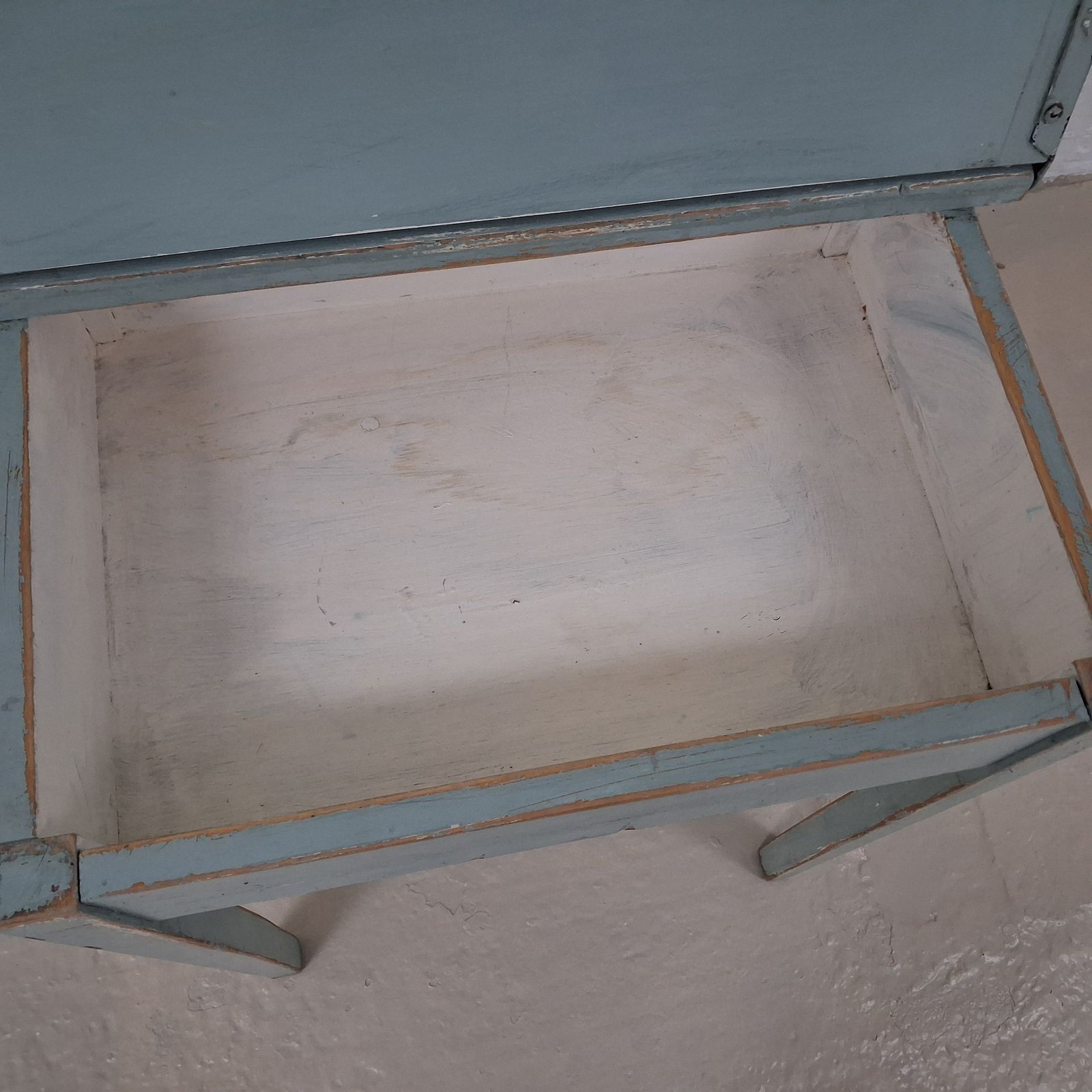 photo for sale Small Vintage Duck Egg Blue Desk