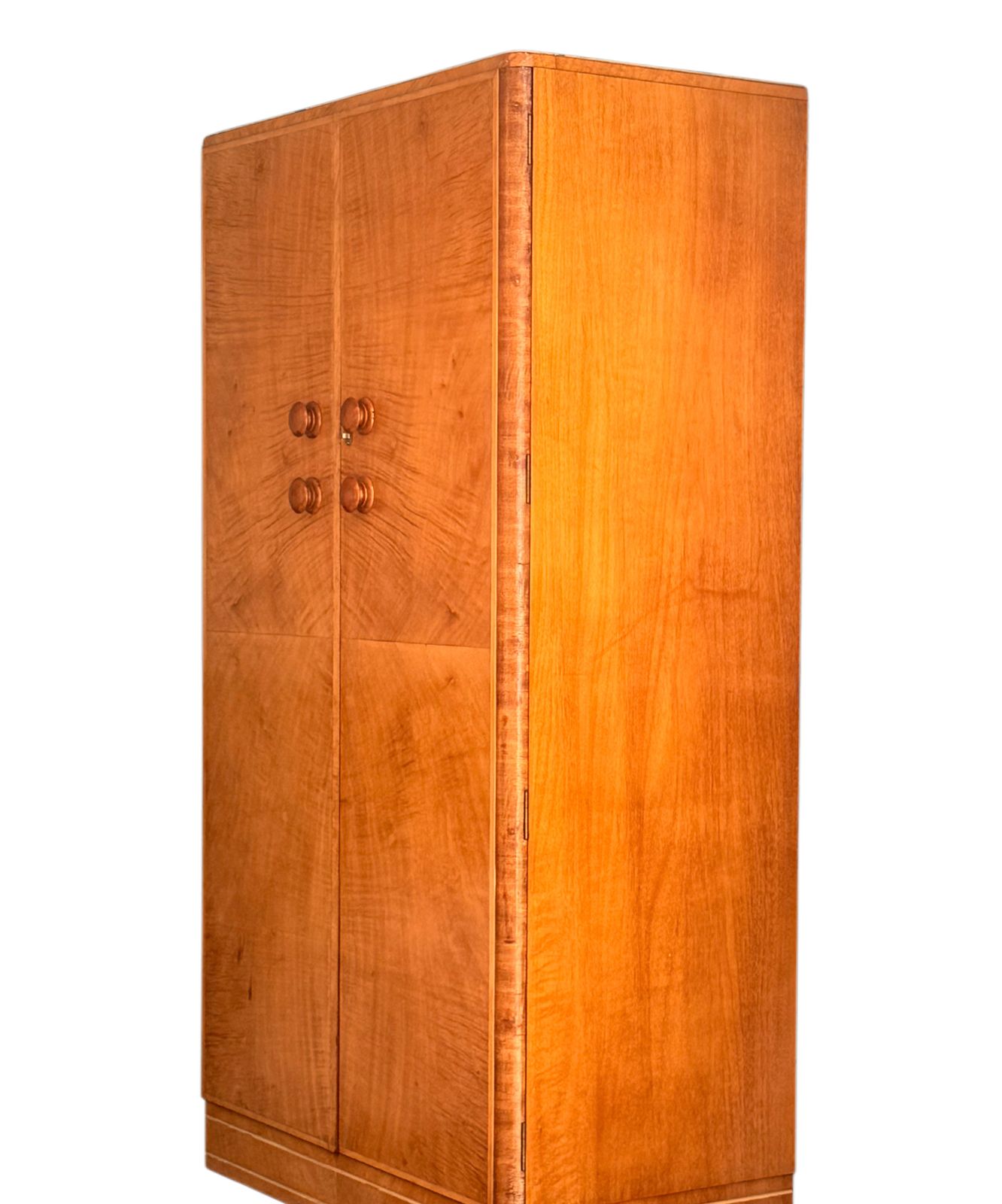 Art Deco Compactum Wardrobe, Walnut With Fitted Integral Interior photo Furniture