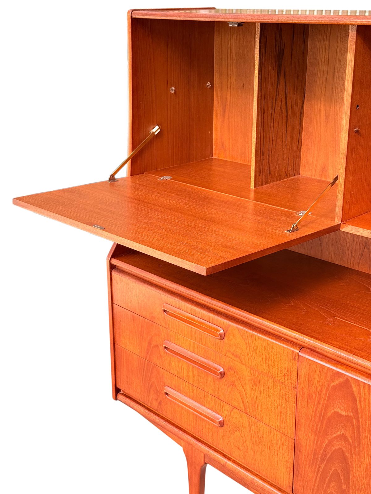 Jentique, Large Mid Century Teak Highboard photo Furniture