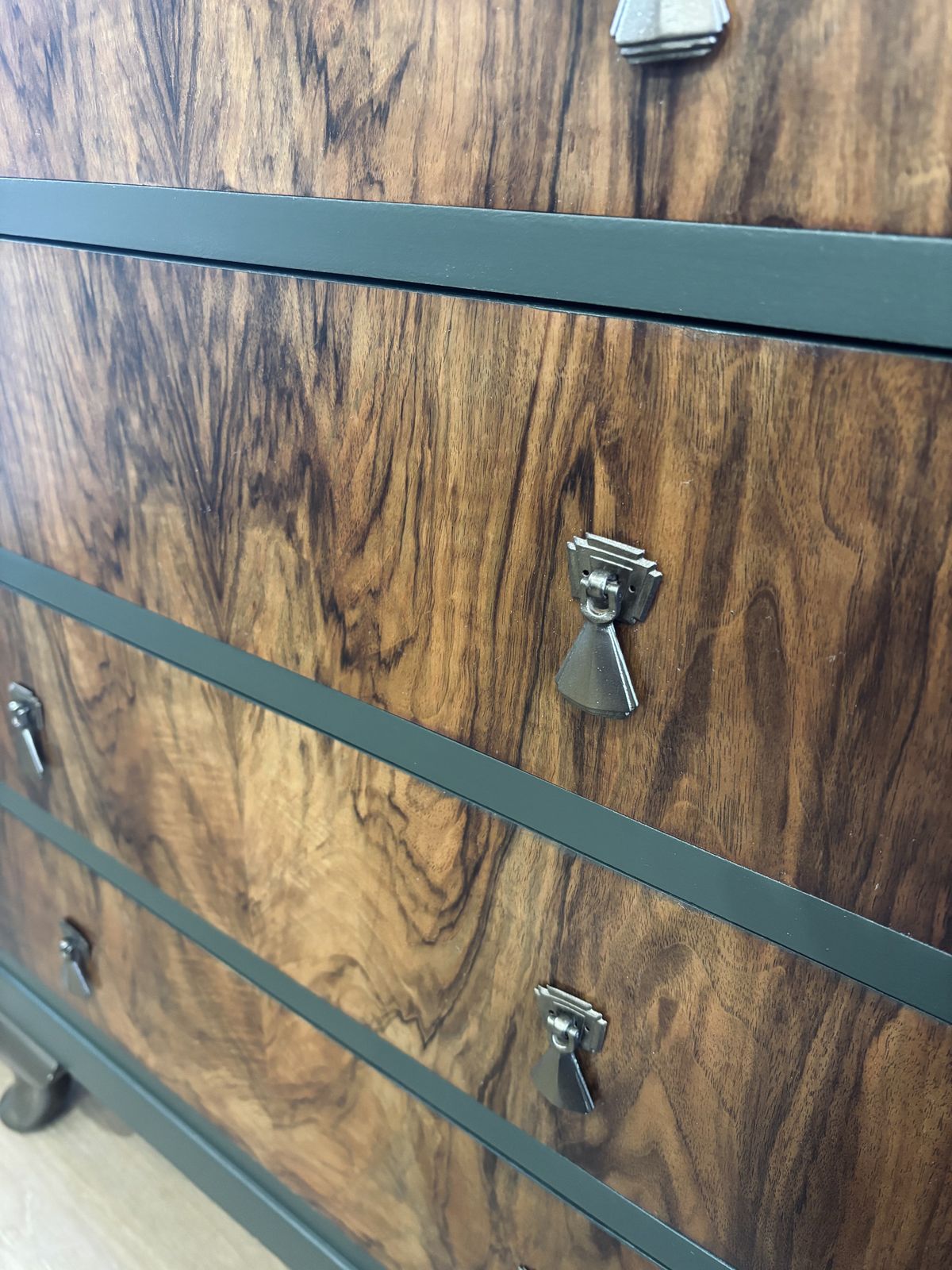 Walnut Chest Of Drawers, Mid 20th Century photo furniture