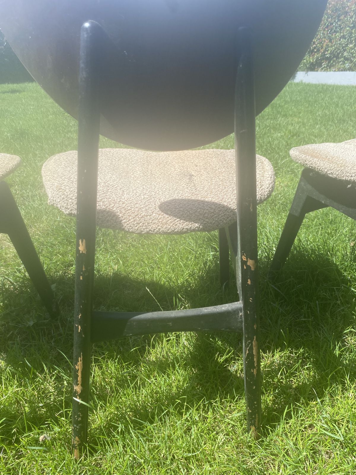 4 Vintage Dining Chairs photo vintage