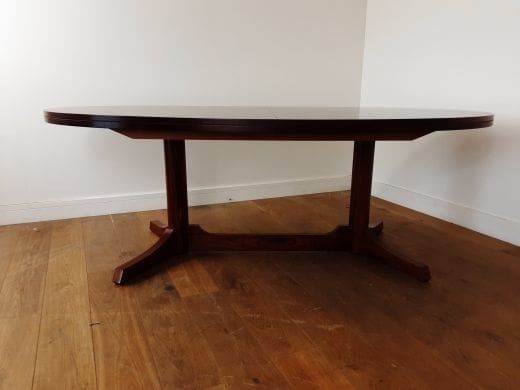 Robert Heritage Midcentury Extendable Rosewood Dining Table photo for sale