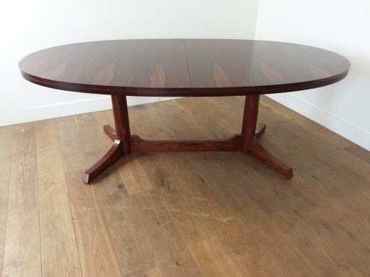 Robert Heritage Midcentury Extendable Rosewood Dining Table photo Furniture