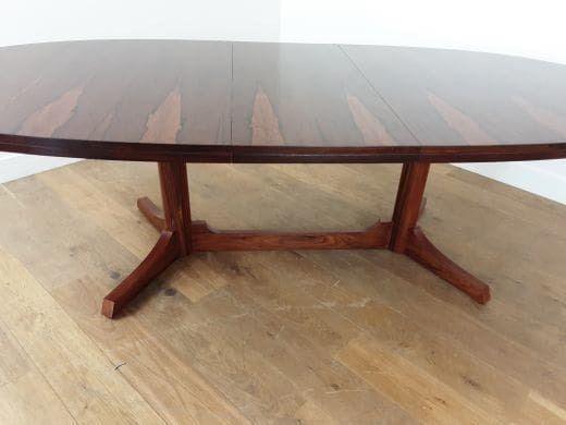 4400.0 Robert Heritage Midcentury Extendable Rosewood Dining Table photo