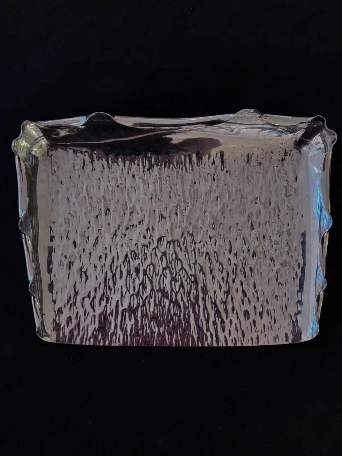 Christopher Dresser Hukin And Heath Crumb Tray, Victorian Silver Plated Plateau à Miettes, Aesthetic Movement Table Crumber Tray, C.1880