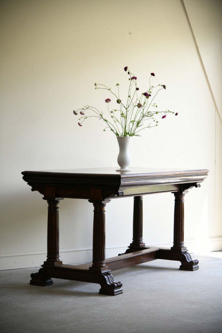 photo for sale Victorian Oak Dining Table, 1800s