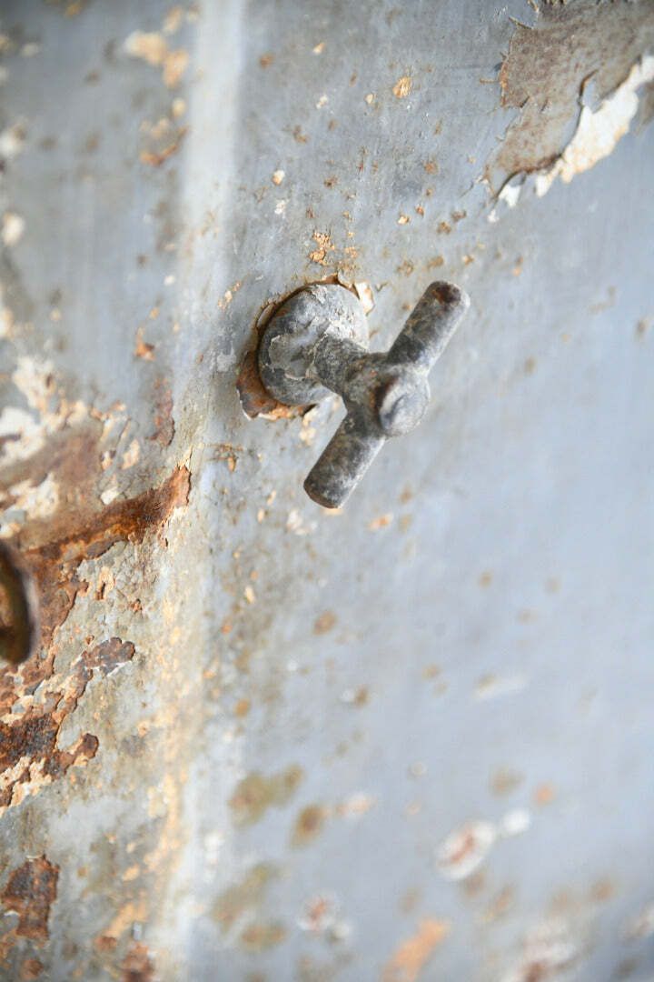 Vintage Industrial Steel Double Locker photo buy