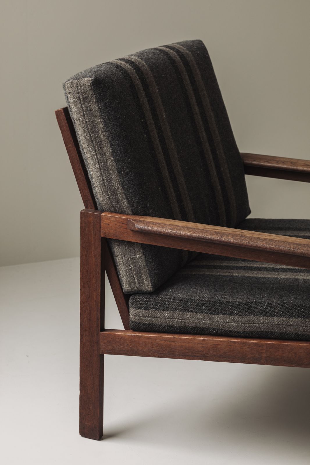 Set van twee fauteuils ontworpen door Illum Wikkelsø voor N. Eilersen, Denemarken 1959. photo 2000.0