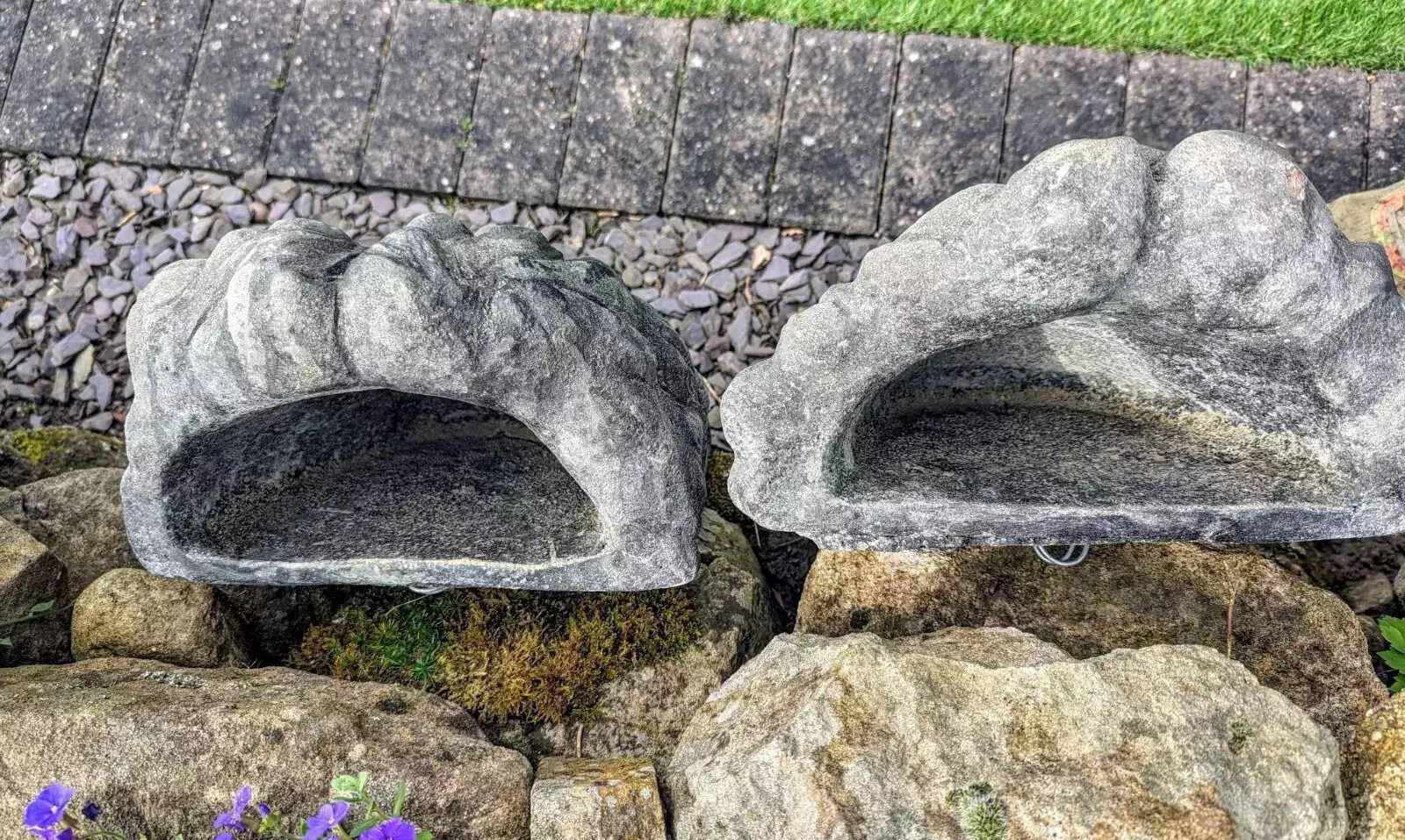 Vintage Poseidon & Aphrodite Wall Planters 0197. photo buy