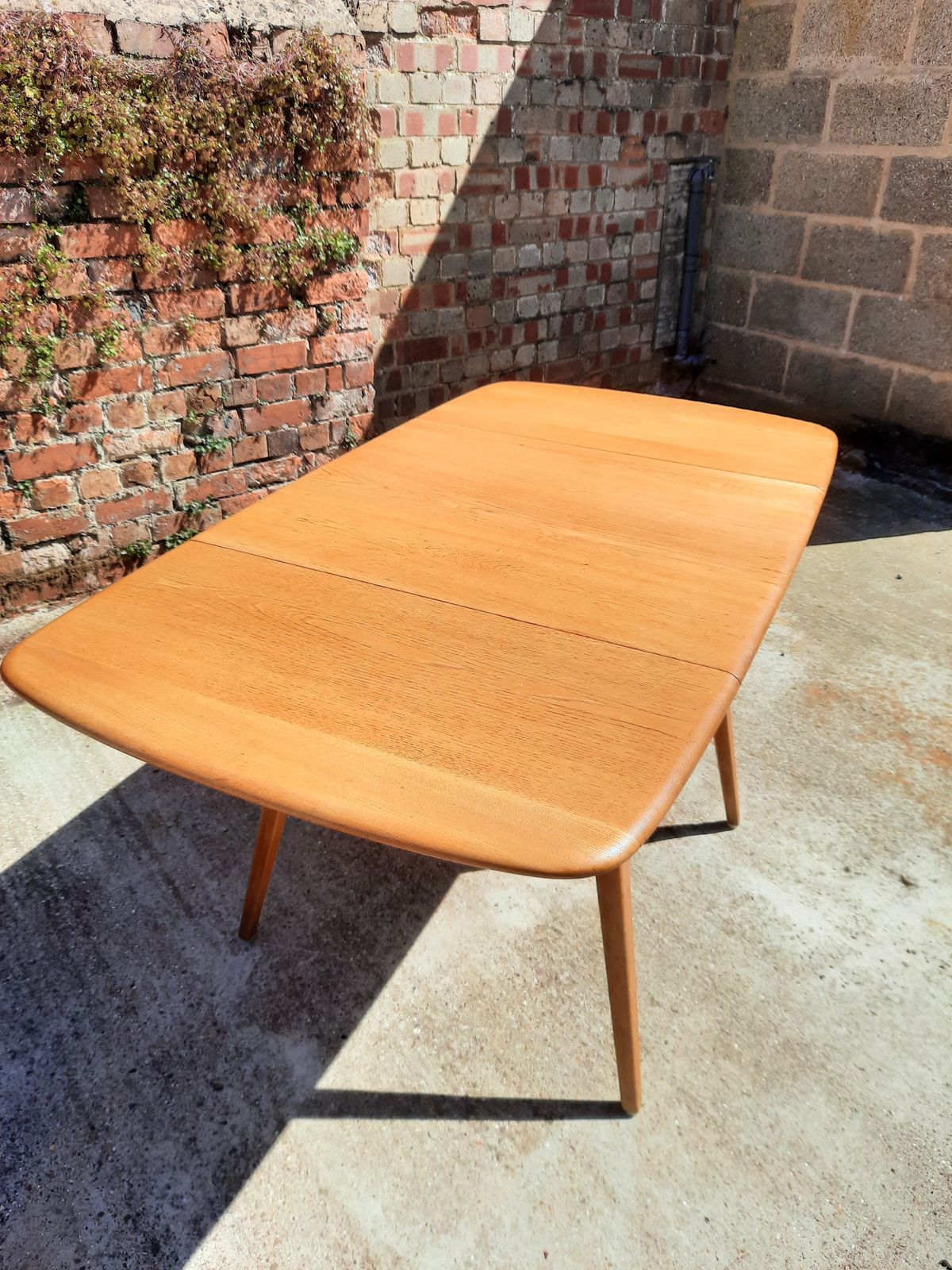 1950s Ercol Blonde Dropleaf Dining Table \ Fully Refurbished photo buy