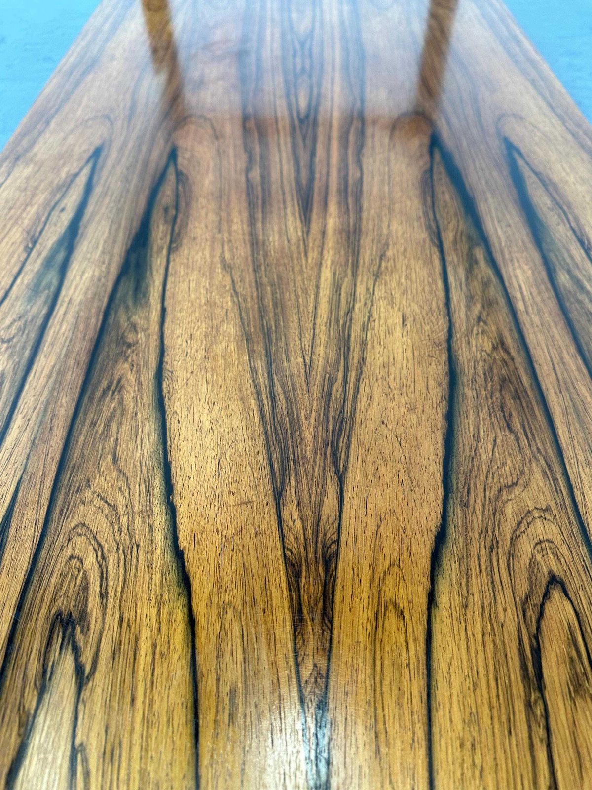Vintage 1970s Merrow Associates Rosewood & Chrome Coffee Table By Richard Young. Modernist. Danish photo vinterior