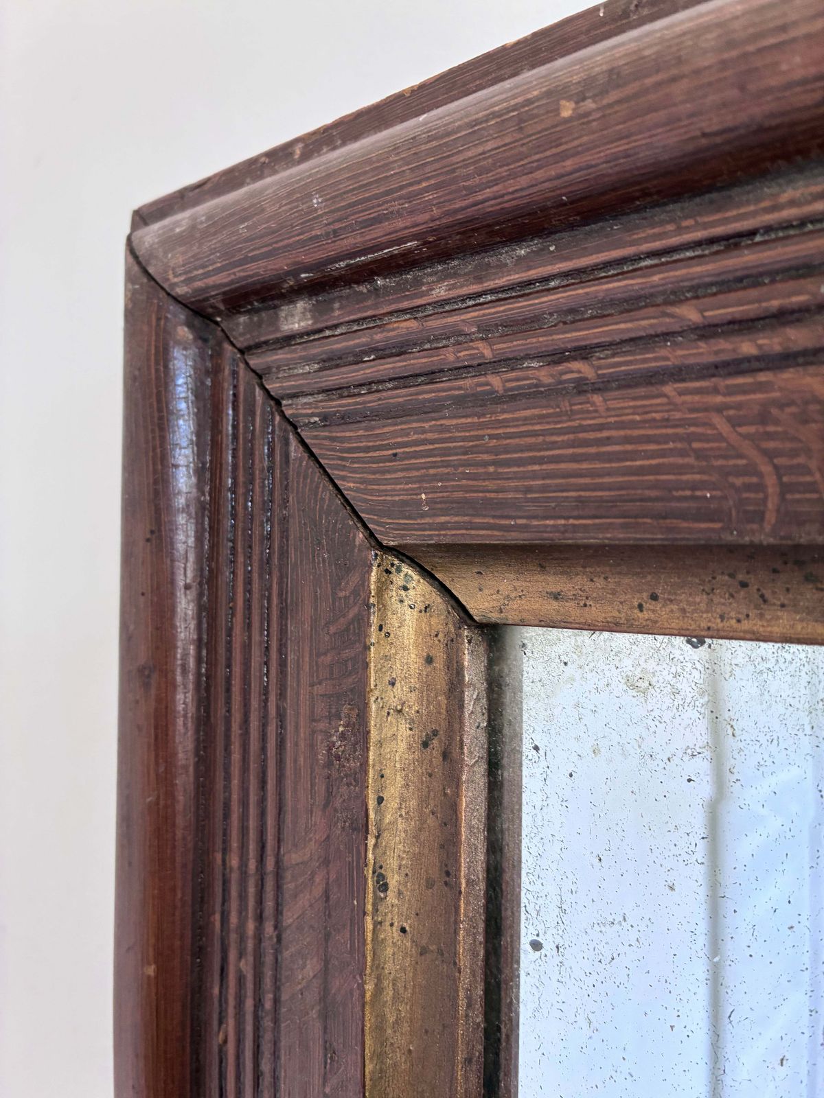 Antique German Biedermeier Wall Mirror, 19th Century photo for sale