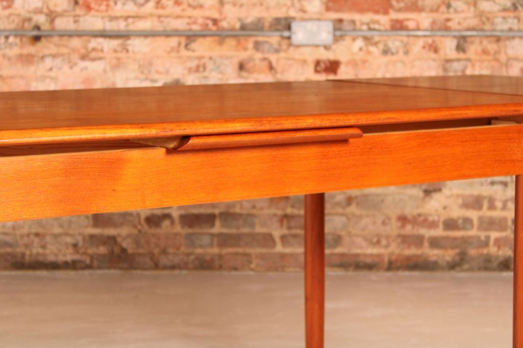 Midcentury Danish Extending Teak Dining Table C.1970 photo vinterior