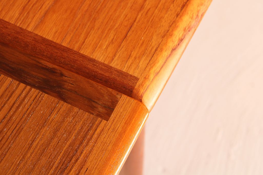 Midcentury Danish Extending Teak Dining Table C.1970 photo vintage