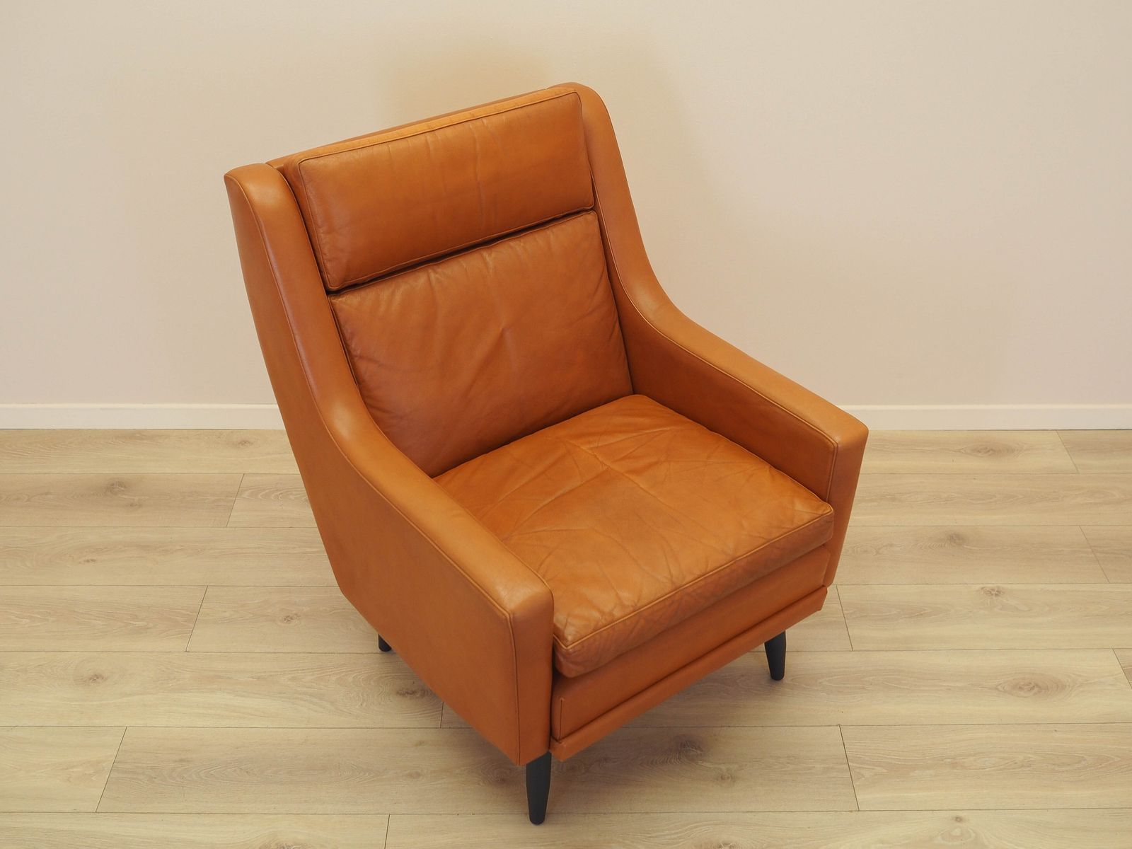 photo for sale Orange Armchair, Danish Design, 1970s, Made In Denmark