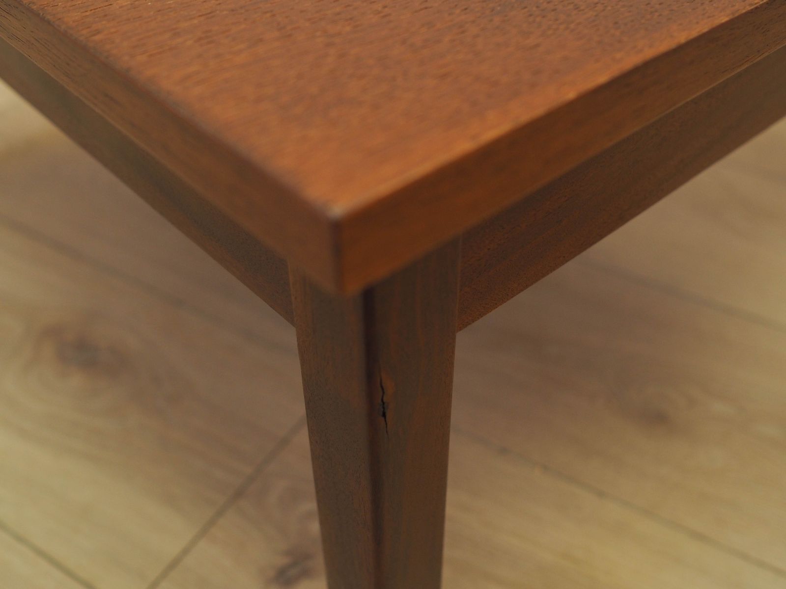 Teakhouten Salontafel, Deens Design, Jaren 1970, Gemaakt In Denemarken photo vintage