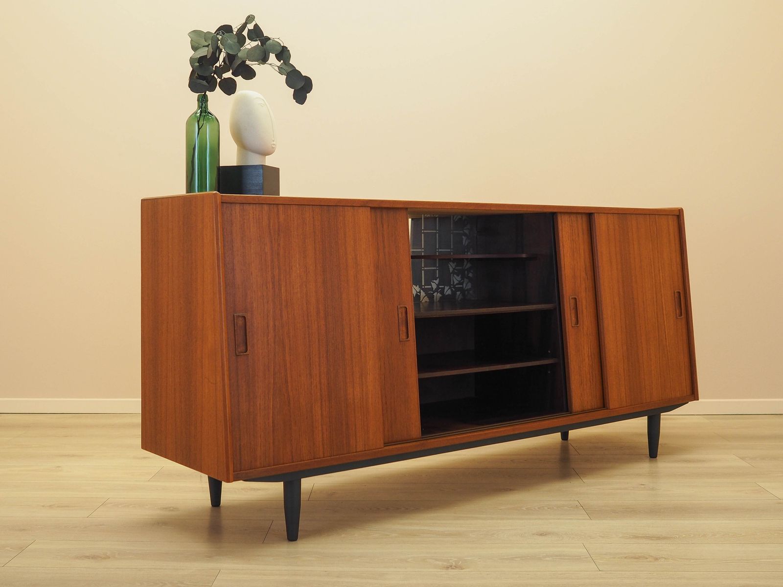 Teakhouten Dressoir, Deens Design, Jaren 1970, Gemaakt In Denemarken photo buy