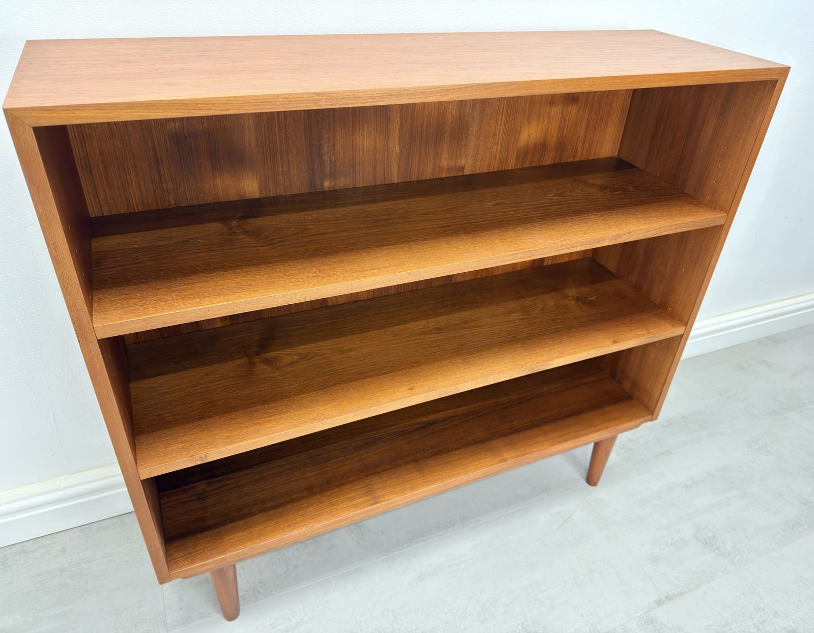 Danish Teak Open Bookcase photo Furniture