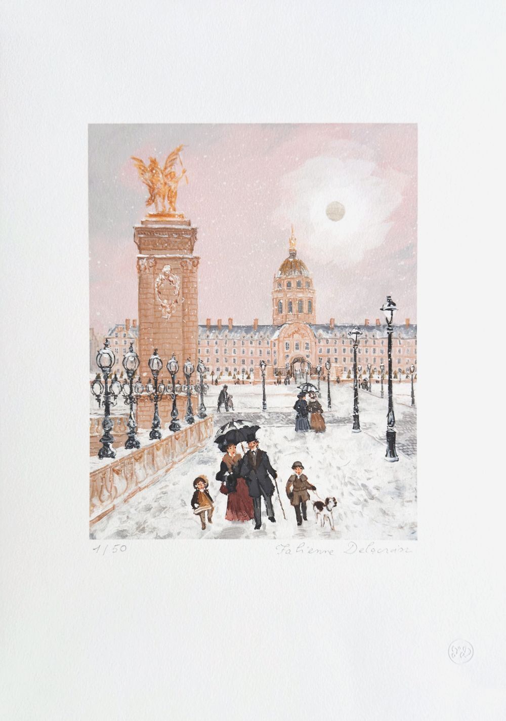 Fabienne Delacroix Signed Archival Pigment Print Paris   Les Russes Blancs 2024