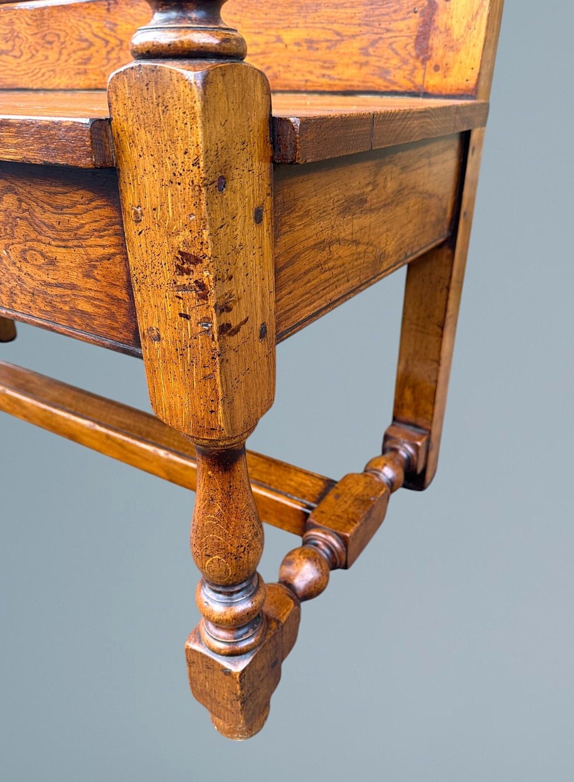 photo for sale Oak Settle / Oak Hall Seat / Oak Hall Bench