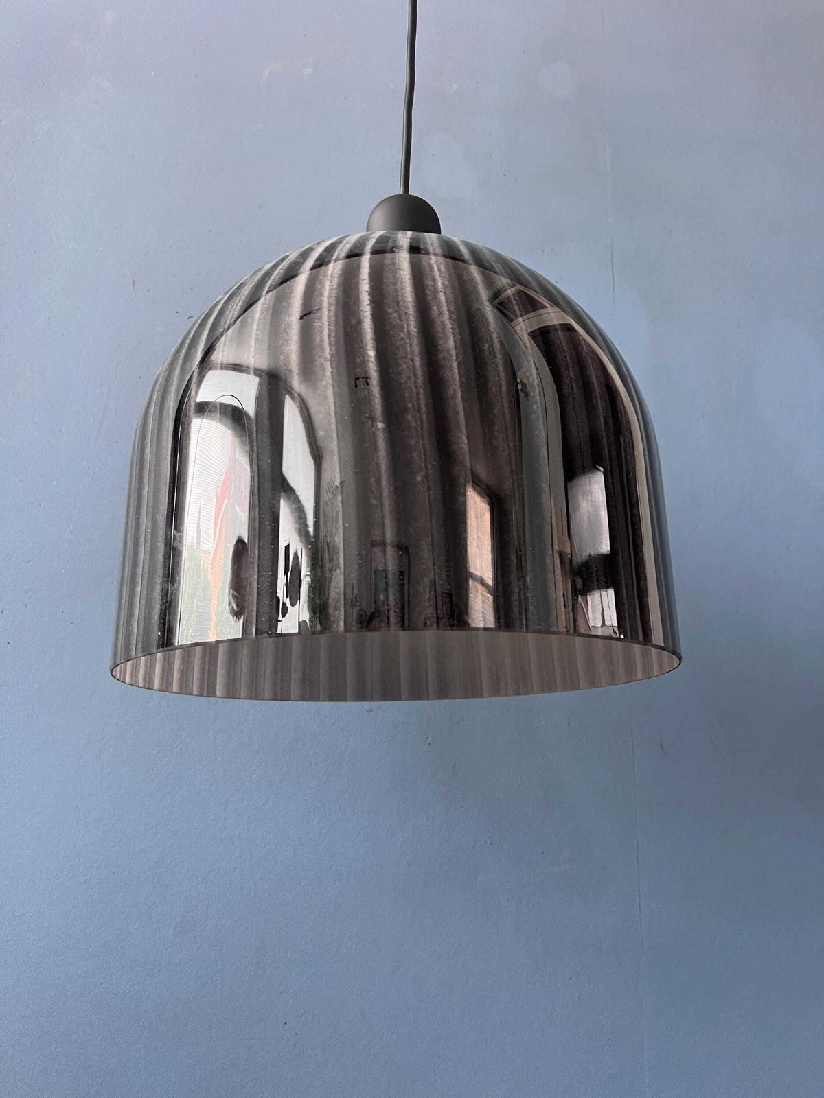 Mid-Century Glazen Hanglamp van Peill & Putzler photo buy