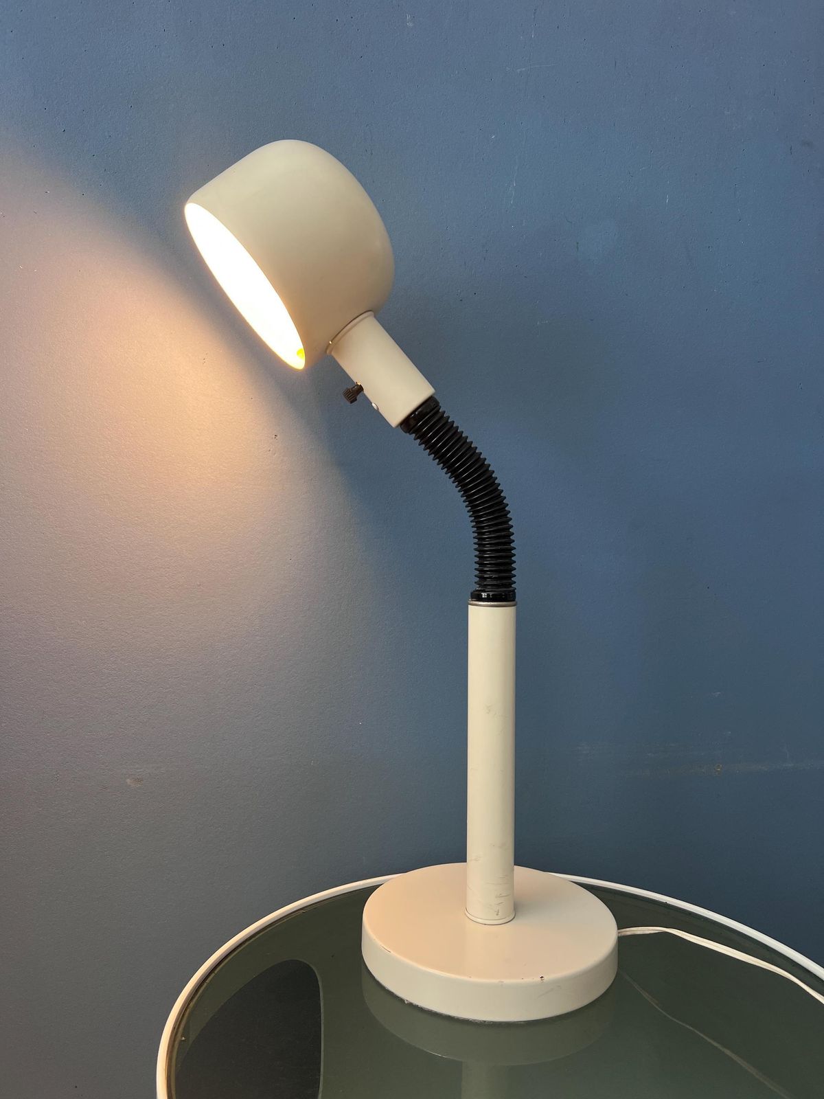 Cobra Table Lamp   Gooseneck Desk Light   Mid Century Lighting photo for sale
