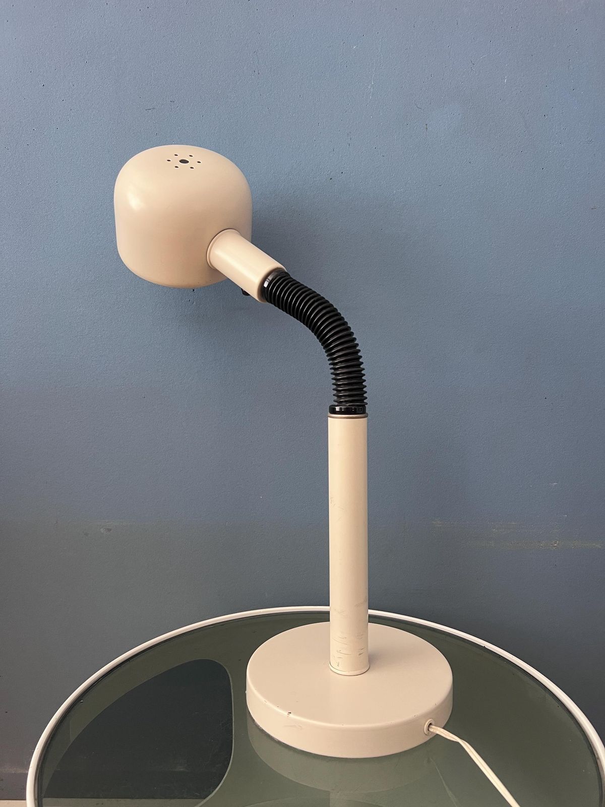 Cobra Table Lamp   Gooseneck Desk Light   Mid Century Lighting photo vintage