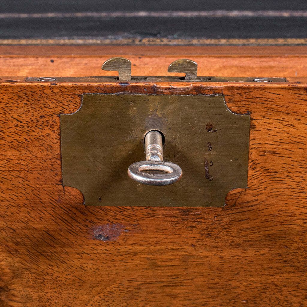 1218.0 Antique Writing Slope, English, Walnut, Correspondence Box, Regency, Circa 1825 photo