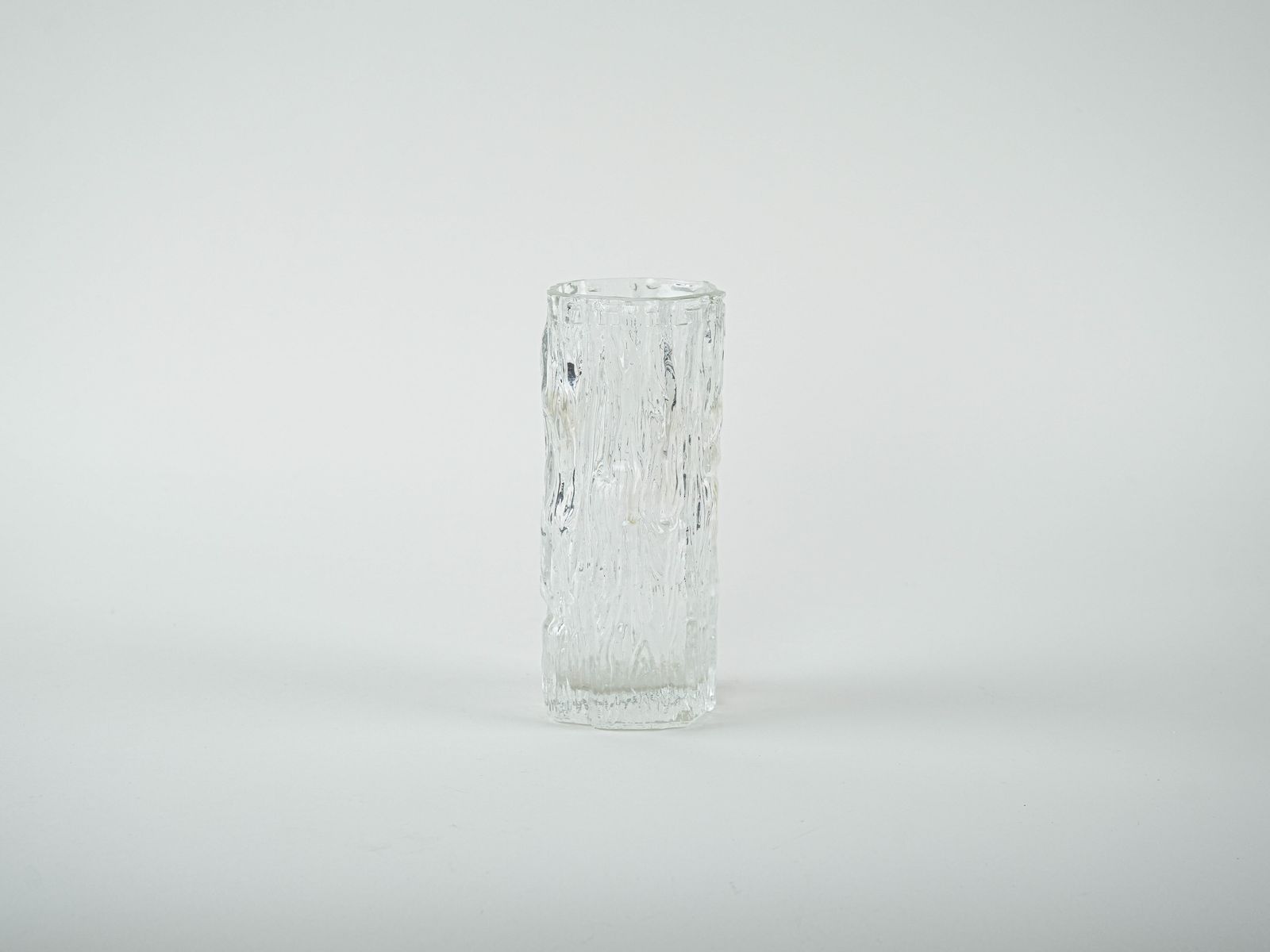 Avena Glazen Vaas, Fins Design, Jaren 1960, Ontwerper: Tapio Wirkkala, Fabrikant: Iittala photo for sale